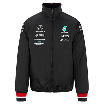 Mercedes AMG Petronas F1 RP Lightweight Padded Jacket, f1 jacket, winter fanwear, formula 1 jacket, brand jacket, padded jacket, online store,