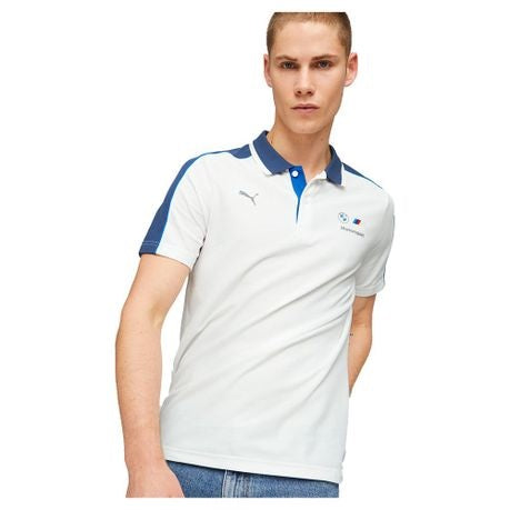 BMW Motorsport Men's Polo Shirt - Black / White