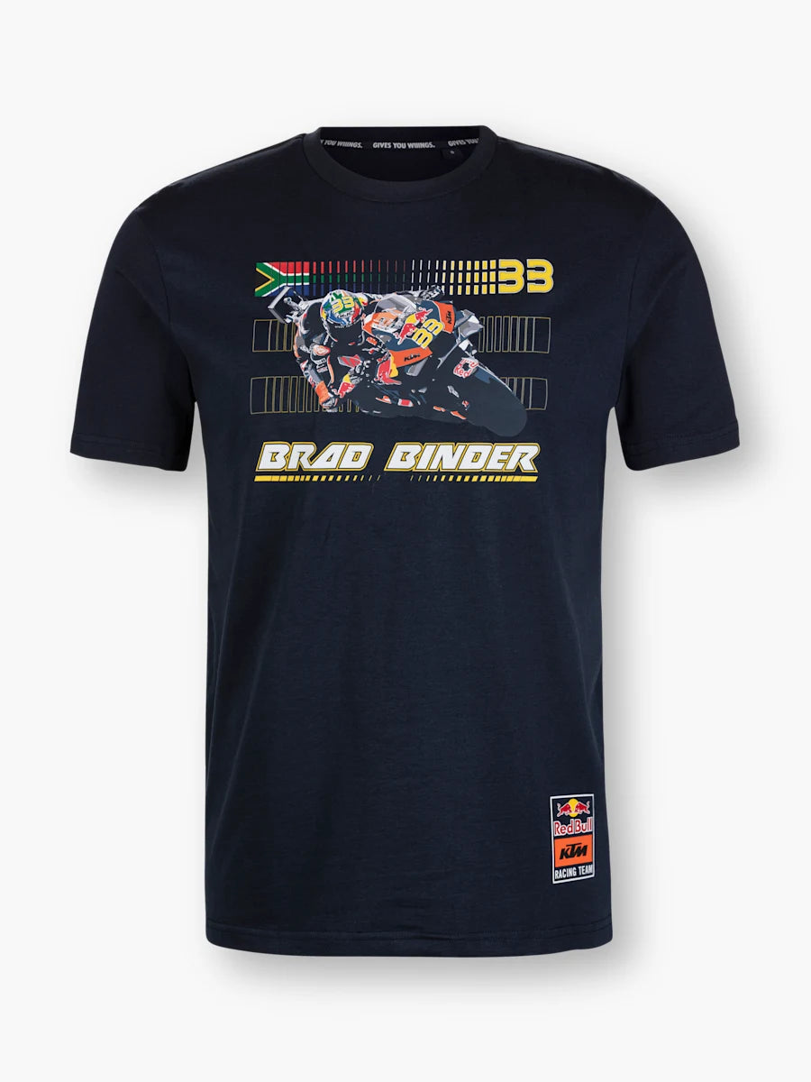 KTM Mens Binder Rider T-Shirt navy