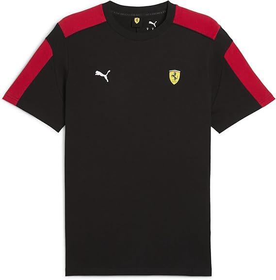 Scuderia Ferrari Race MT7 Men's T-Shirt - Black