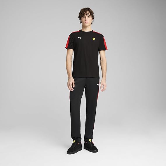 Scuderia Ferrari Race MT7 Men's T-Shirt - Black