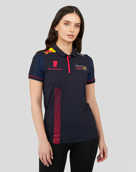 Red Bull Racing Womans Team Polo Shirt, Max Verstappen, fanwear, team shirt, red bull shirt, takealot women, brand clothes, f1 clothes, formula 1 shirt, south africa online, online store clothes brands, shirts, f1 top, red bull team shirt