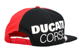 Ducati Corse Flat brim Cap, ducati team hat, Ducati collection, motogp cap, motogp racing, motogp fans, brand cap, ducati, team cap, italian flag, fanwear, brand flat brim, takealot, takealot accessories, mr price