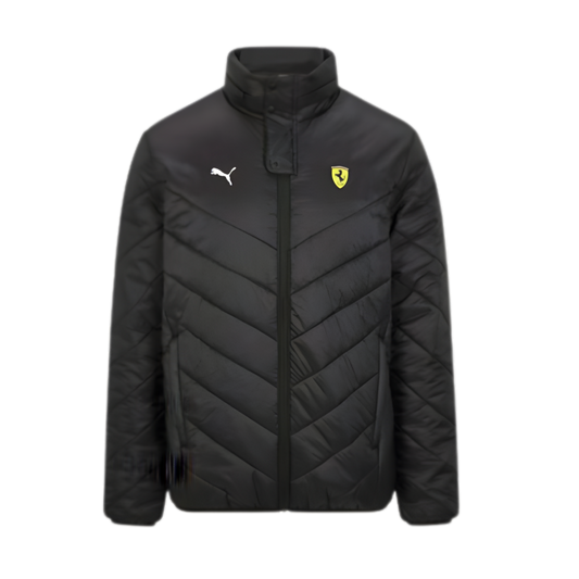 Scuderia Ferrari Men's Puma Padded Jacket Black