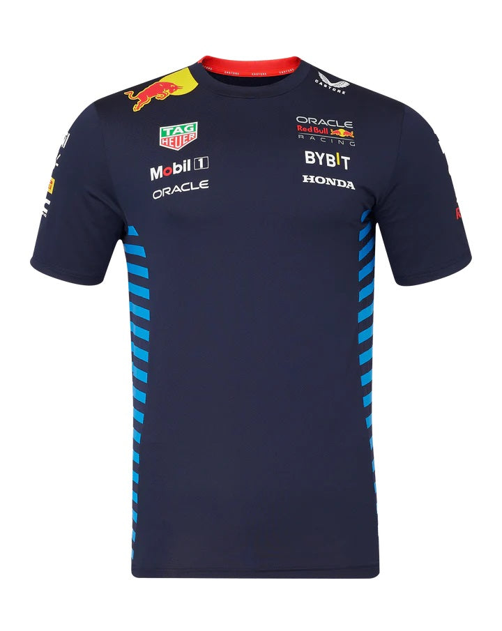 Red Bull Racing F1 Men's 2024 Team T-Shirt- Navy