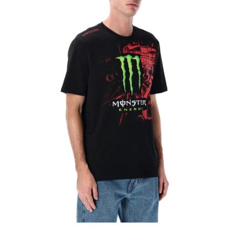 Ducati Red Heart Monster Mens TShirt - Black