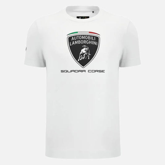 Lamborghini SC Men's Sports T-Shirt - White