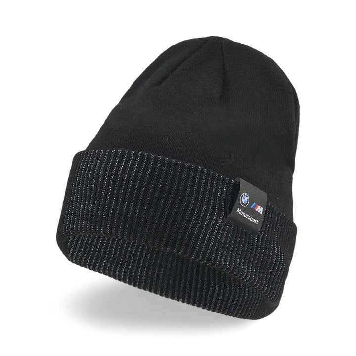 BMW "M" Motorsports Puma Cuff Beanie- Black