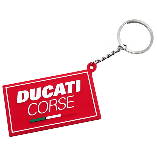 Ducati Corse, keyring, key chain, F1 key chain, Formula 1 accessories, Ducati Corse ring