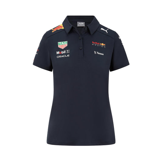 Red Bull Racing Womans Team Polo Shirt - Navy