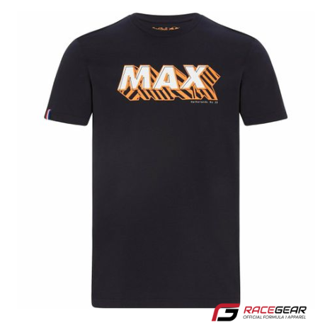 Red Bull Racing F1 Mens Max Verstappen Graphic T-Shirt - Navy