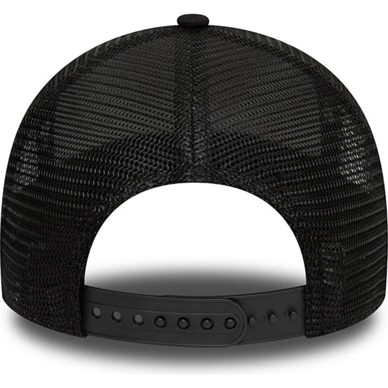 Aprilia Racing New Era Flawless Print E-Frame Trucker Cap - Black
