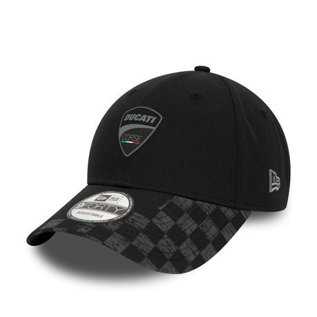 Ducati Check Visor 9Forty Cap - Black