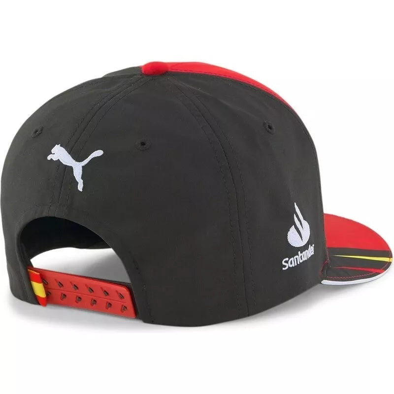Scuderia Ferrari F1 Carlos Sainz Team Low Curve Brim - Red