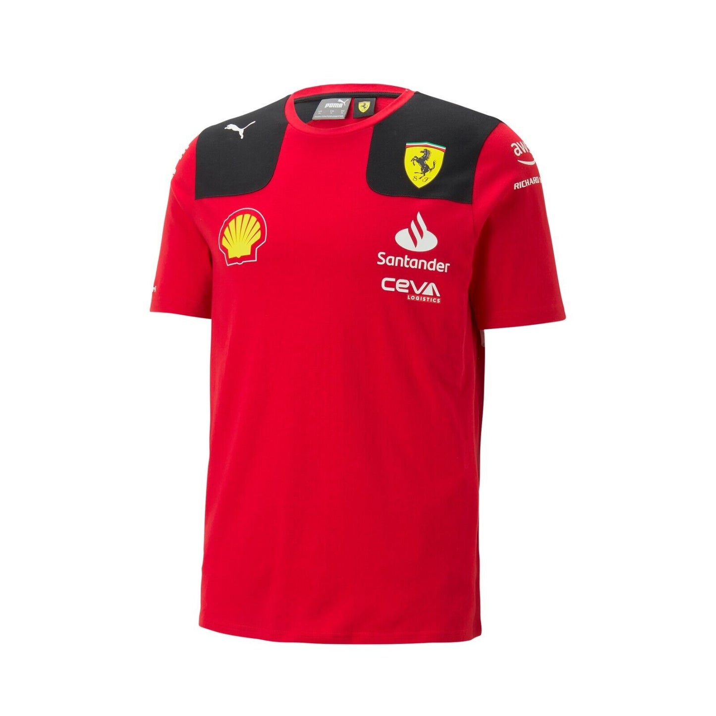 Scuderia Ferrari RP Mens Leclerc T-Shirt - Red