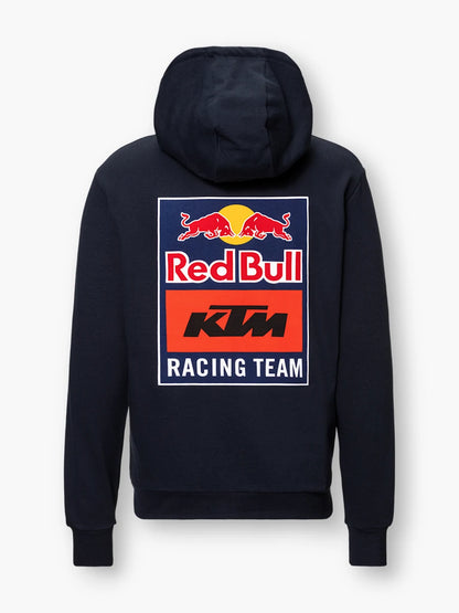 KTM Mens Logo Zip Hoodie - Navy