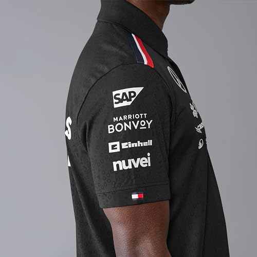 Mercedes-AMG Petronas F1 2024 Team Polo Shirt - Black