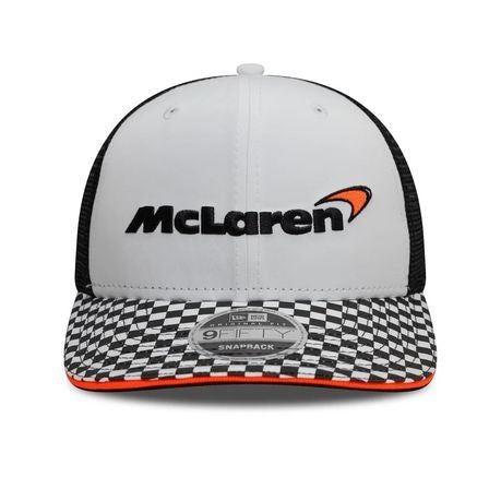 McLaren Racing Checkered Visor Cap - White