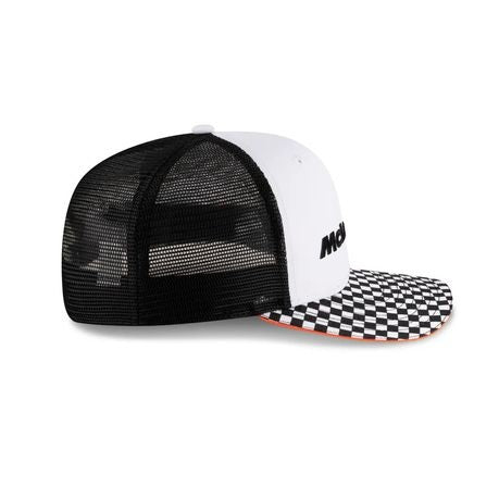 McLaren Racing Checkered Visor Cap - White