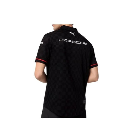 PUMA Porsche Motorsport Men's Team Polo - Black