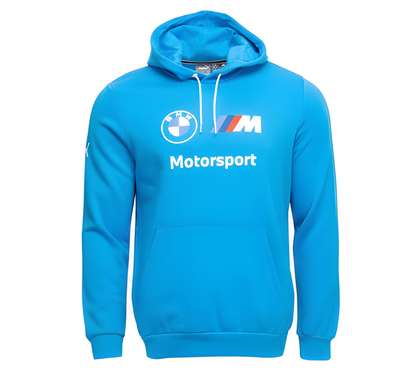 BMW Motorsport Fleece Hoodie, bmw hoodie, brand hoodie, jersey, f1 jersey, formula 1 apparel, bmw clothes, Puma, racegear, sale, racing weekend, motorsport clothes, limited, kangaroo pouch hoodie, take alot, low prices, SA best sellers, online store