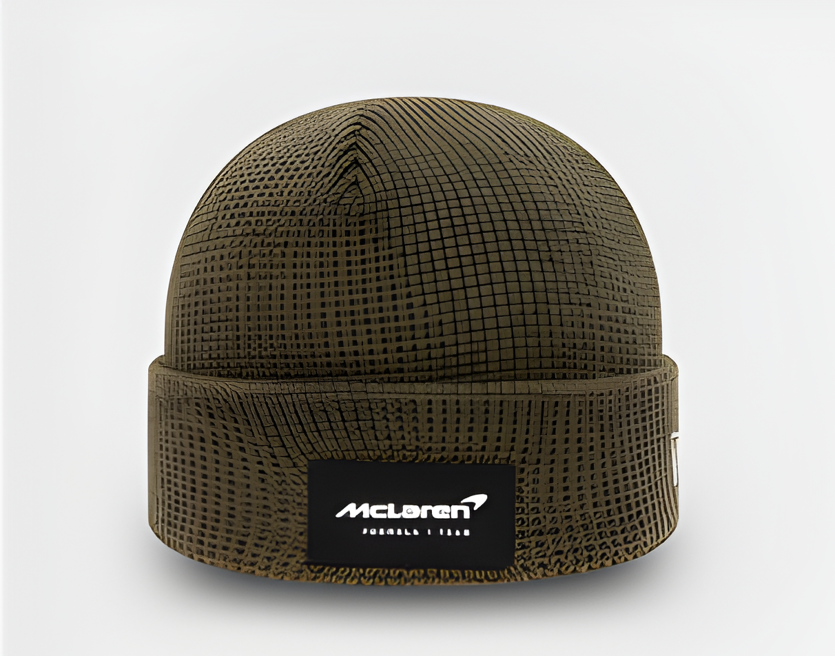 McLaren New Era, Beanie, take a lot, online store, Joburg, Cape town, F1 apparel, formula 1 merch, accessories, fanwear, fanware, hats, new f1