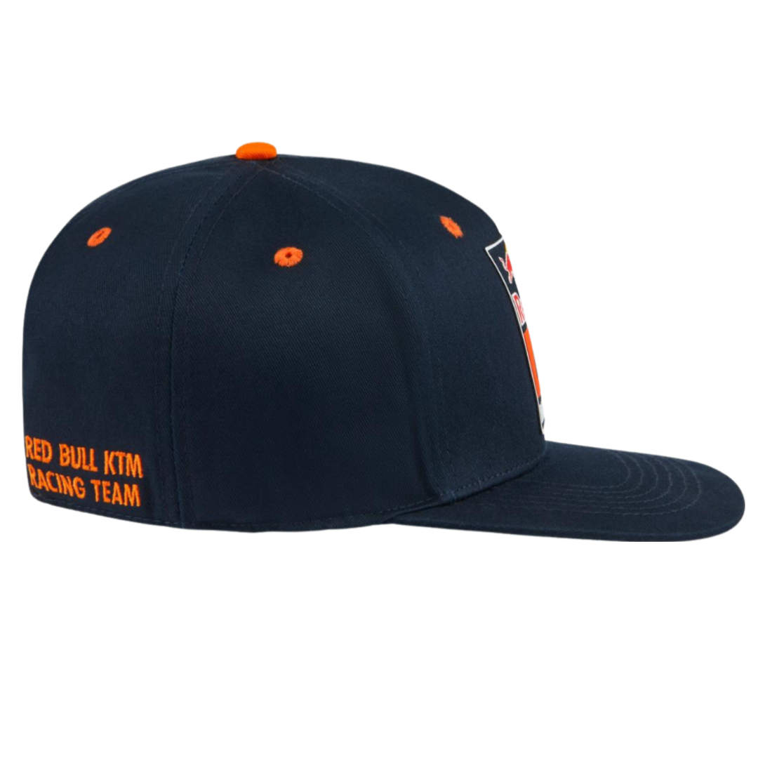 New Era Official Flat Brim Cap, KTM Red Bull Racing, Mens, KTM cap, formula 1 apparel, F1, takealot.com, online clothing store, south afica, brand hats, limited in stick, sale, best seller, Red bull, racegear, apparel, F1 accessories, 2023 f1 collection, f1 2023 cap