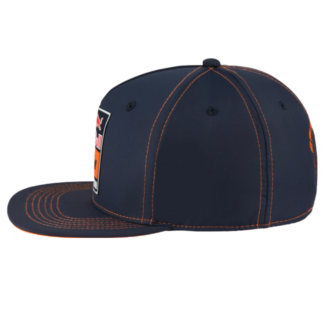 New Era Official Flat Brim Cap, KTM Red Bull Racing, Mens, KTM cap, formula 1 apparel, F1, takealot.com, online clothing store, south afica, brand hats, limited in stick, sale, best seller, Red bull, racegear, apparel, F1 accessories, 2023 f1 collection, f1 2023 cap