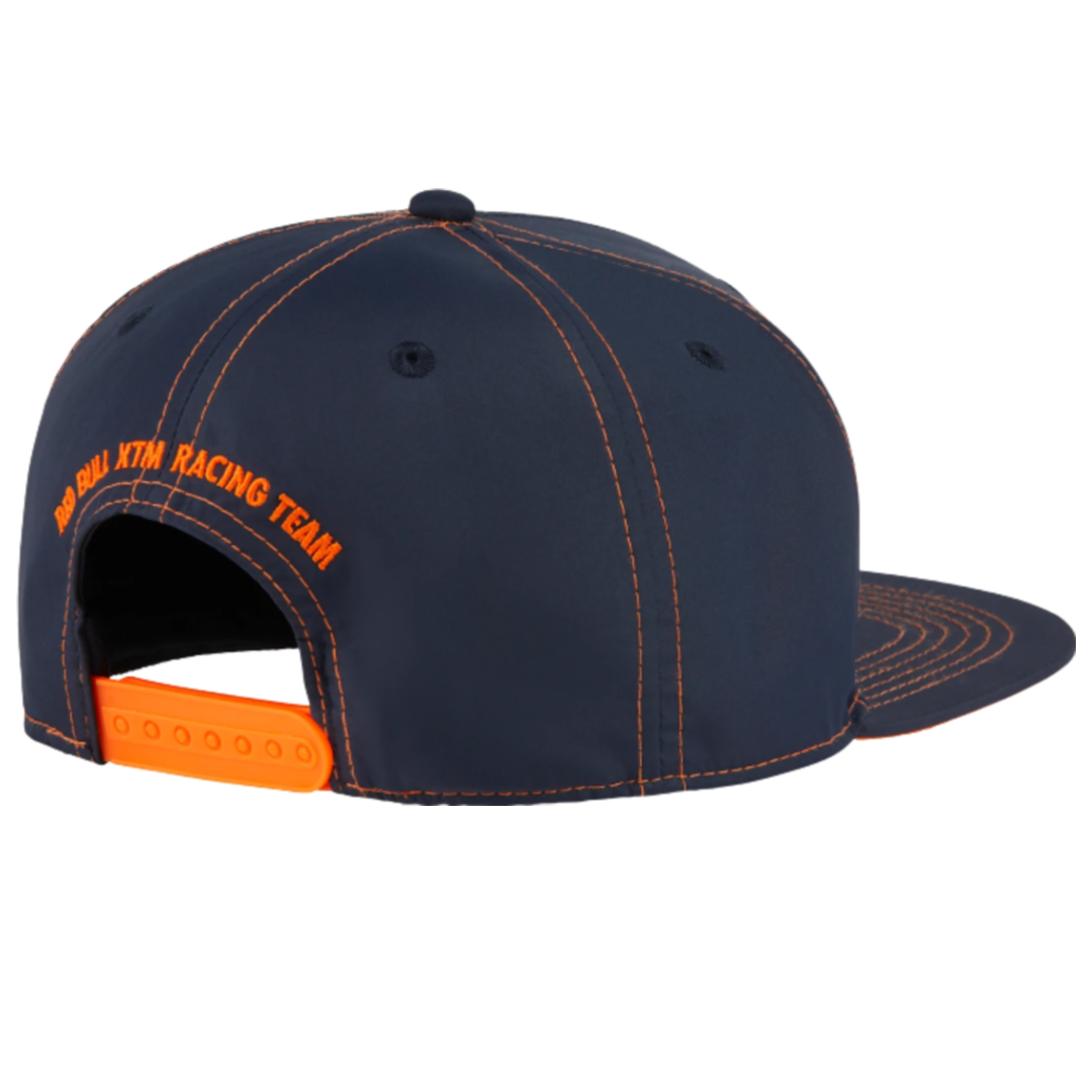 New Era Official Flat Brim Cap, KTM Red Bull Racing, Mens, KTM cap, formula 1 apparel, F1, takealot.com, online clothing store, south afica, brand hats, limited in stick, sale, best seller, Red bull, racegear, apparel, F1 accessories, 2023 f1 collection, f1 2023 cap
