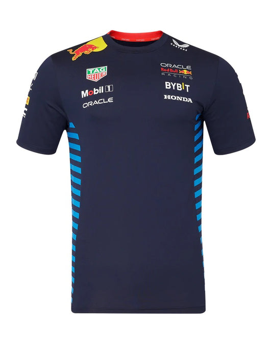 Red Bull Racing F1 Men's 2024 Team T-Shirt- Navy