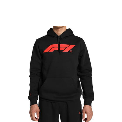 PUMA Formula 1 Essentials Logo Men's Hoodie - Black