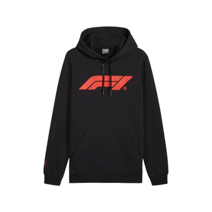 PUMA Formula 1 Essentials Logo Men's Hoodie - Black