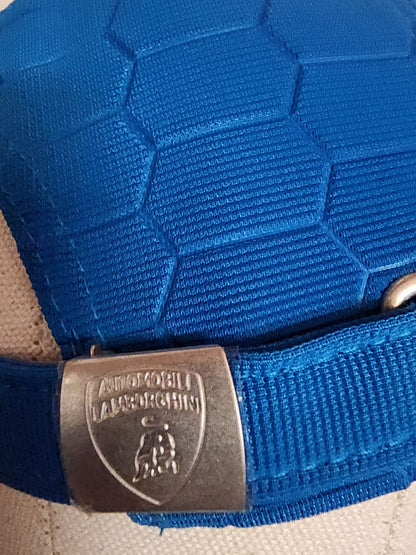 Lamborghini Travel Cap Turquoise Blue