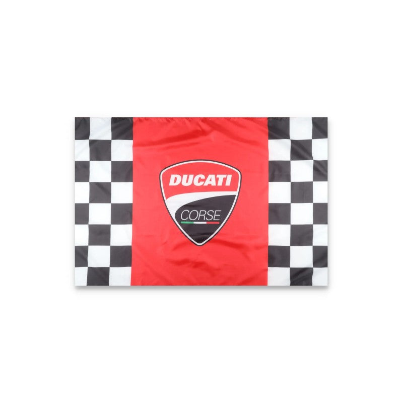 Ducati Corse Checkered Pattern - 2026 Flag