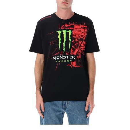 Ducati Red Heart Monster Mens TShirt - Black