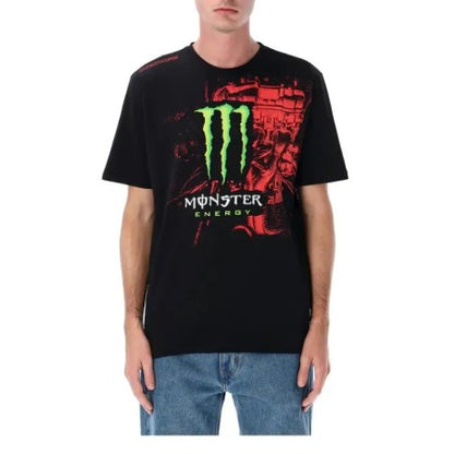 Ducati Red Heart Monster Mens TShirt - Black