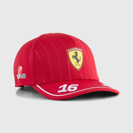 Scuderia Ferrari RP Leclerc Cap - Red