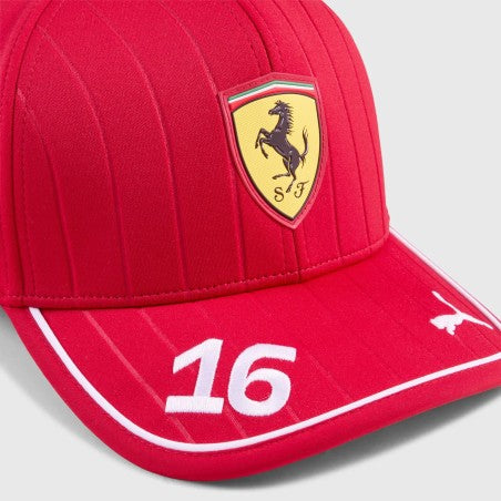 Scuderia Ferrari RP Leclerc Cap - Red