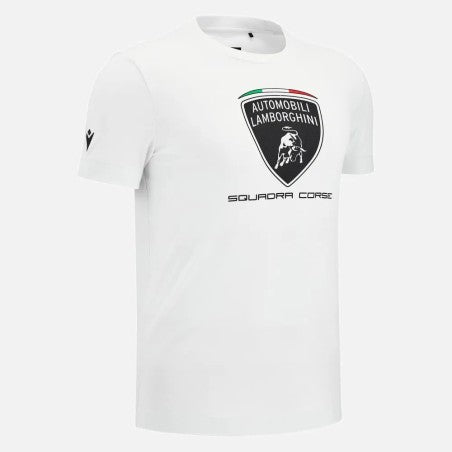Lamborghini SC Men's Sports T-Shirt - White