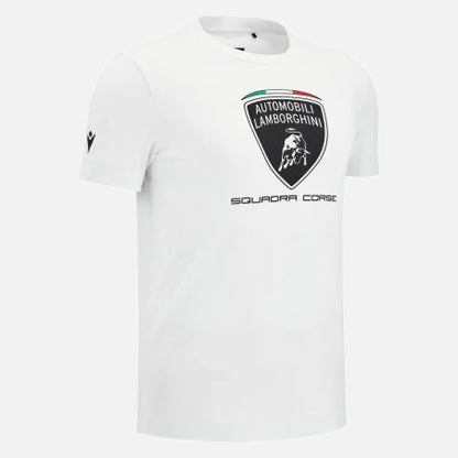 Lamborghini SC Men's Sports T-Shirt - White