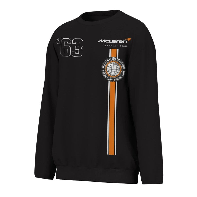 McLaren Men's Race Life Style Fleece sweatshirt - Black