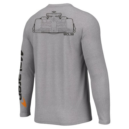 McLaren Men's Long Sleeve T-Shirt - Grey