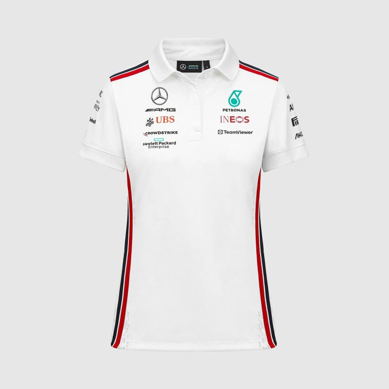 Mercedes AMG F1 Womens 2023 Team Polo Shirt