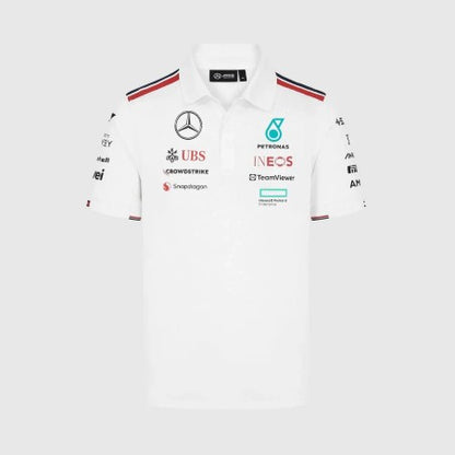 Mercedes AMG Petronas F1 2024 Mens Team Polo Shirt
