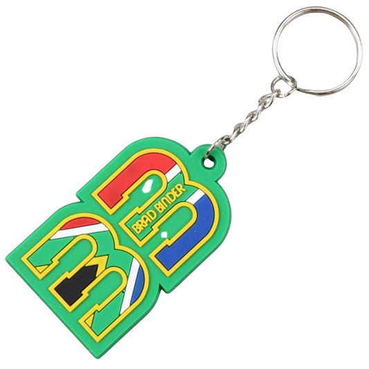 Brad Binder Key Chain Rubber, Brad keyring, motogp key chain, motogp fanware, motogp accessories, take a lot accessories, racegear, Brad Binder supporters, f1 motorsports, f1 accessories, f1 keyring, f1 takealot keychain