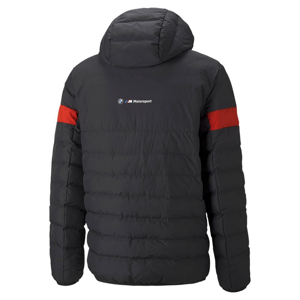 BMW M motorsport Ecolite Down Mens Jacket, Hooded Jacket, Padded Jacket, Puma, Winter Collection,