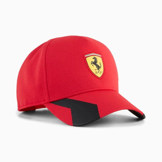 Scuderia Ferrari Mens Puma Baseball Cap - Red