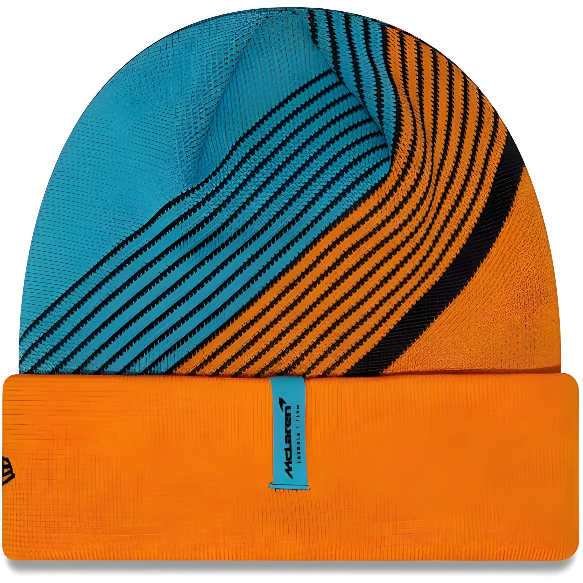 McLaren New Era, Beanie, take a lot, online store, Joburg, Cape town, F1 apparel, formula 1 merch, accessories, fanwear, fanware, hats, mclaren beanie