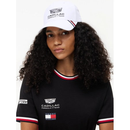 Tommy Hilfiger x Cadillac F1 2026 Team Cap - White / Black