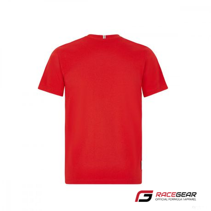Scuderia Ferrari FW Kids' Large Shield Tee - Red
